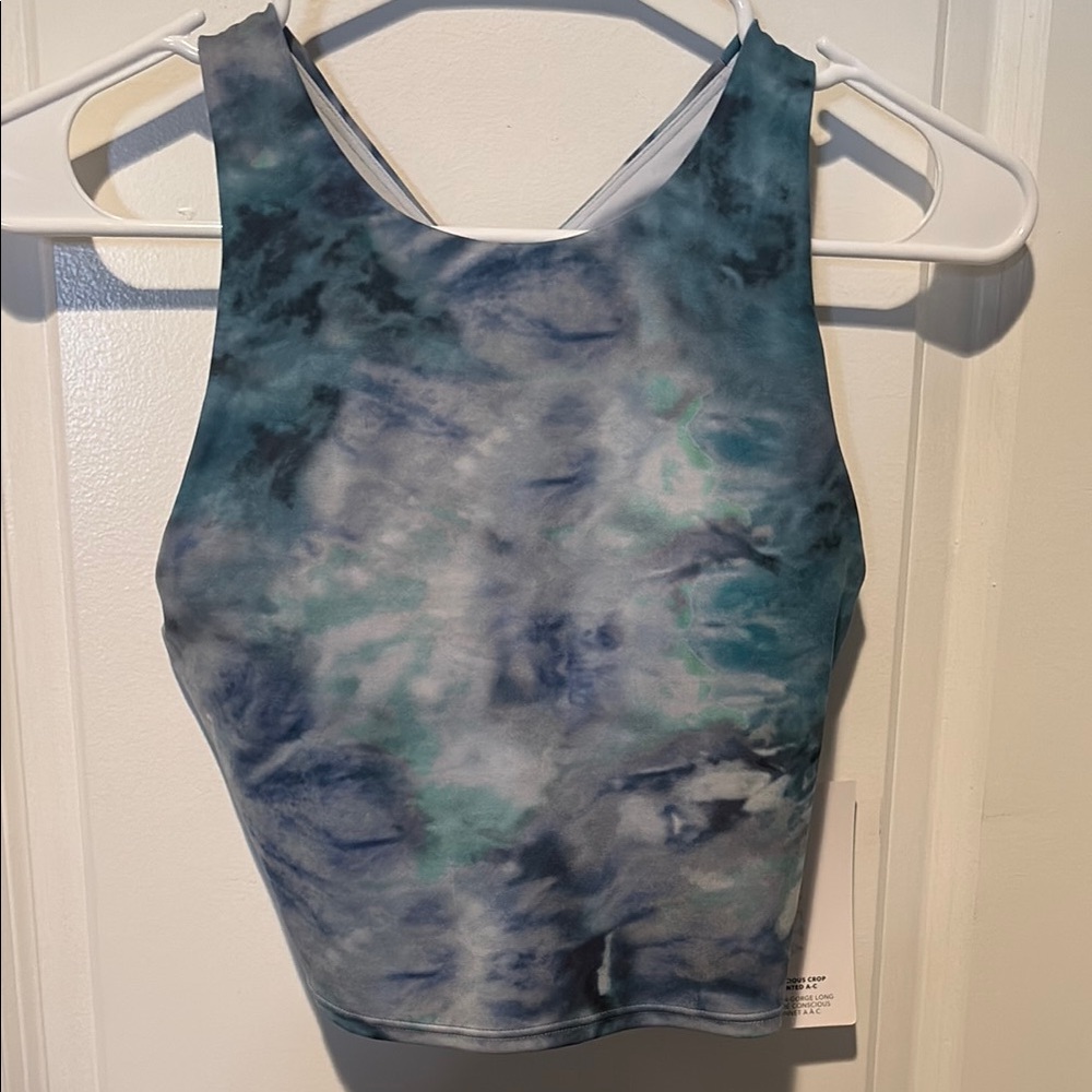 Athleta Conscious Crop Printed A-C NWOT